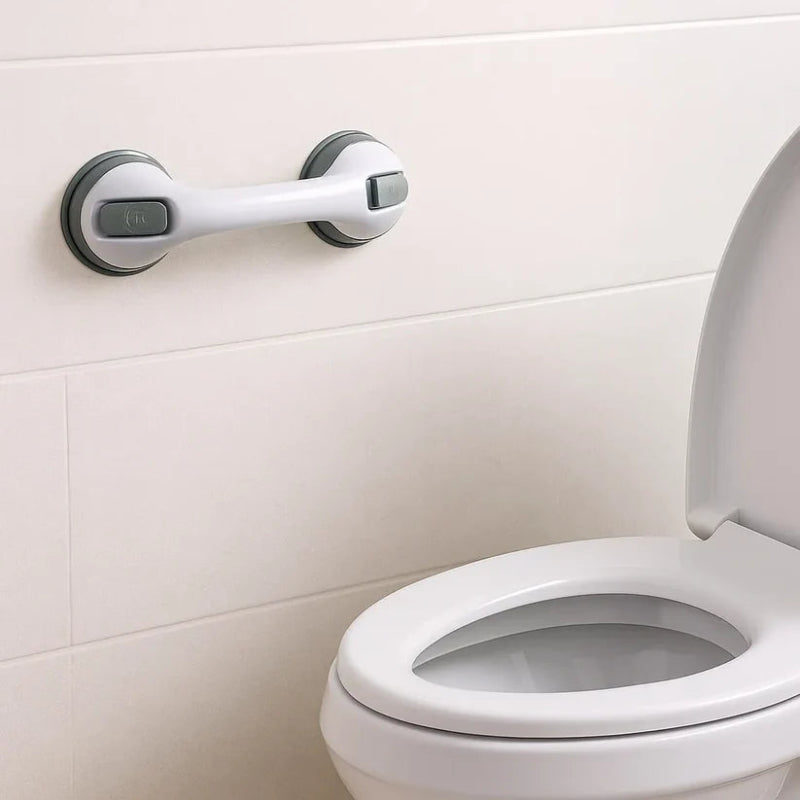 Barra de Apoio MaxVent – Fixação Forte com Ventosas Inteligentes