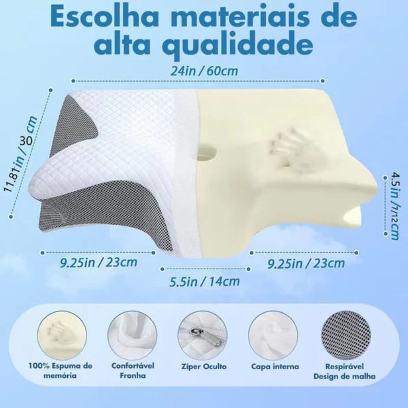 Travesseiro Ortopédico SonoFlex