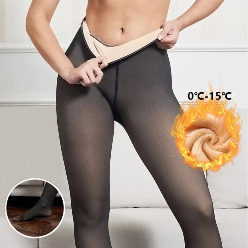 Meia Calça Térmica VellutyShape - Modela o corpo e aquece com conforto (Pague 1, Leve 2)