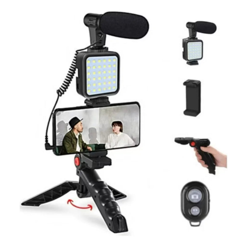 Suporte STUDIO Plus VibeCast – Gravações com Qualidade Profissional em Qualquer Lugar