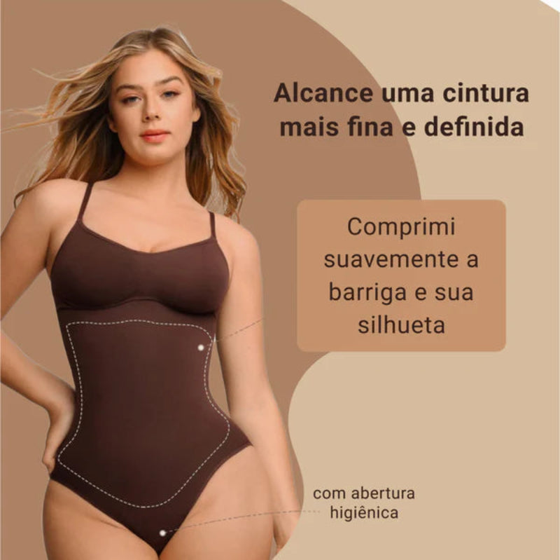 Body Modelador BelleForme – Elegância e firmeza para você (Pague 1, Leve 2)