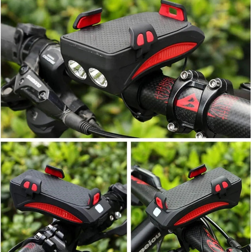 Suporte BikeGrip Titan Light 4 em 1 – Fixação Imbatível para Aventuras Urbanas