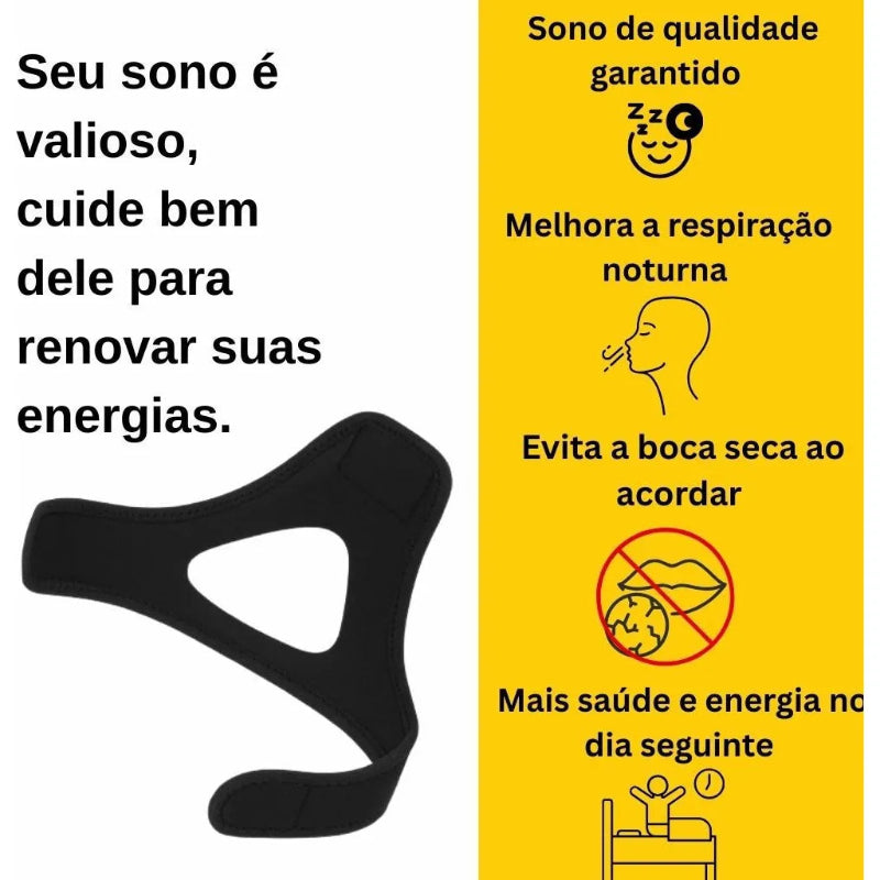 Máscara Anti Apneia AirSync – Sincronia Respiratória com Conforto Máximo