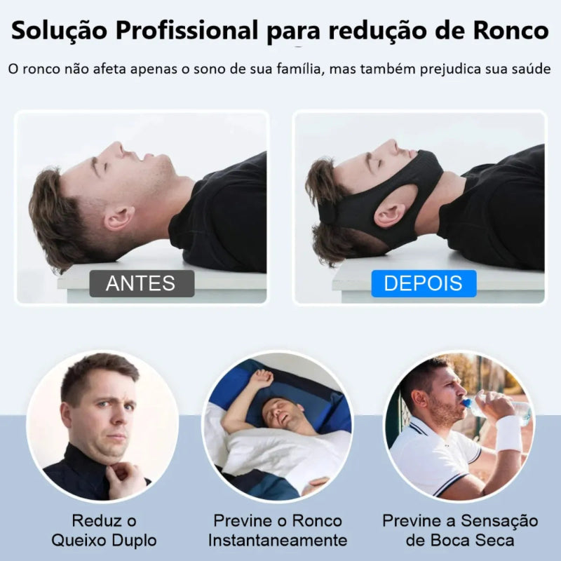 Máscara Anti Apneia AirSync – Sincronia Respiratória com Conforto Máximo