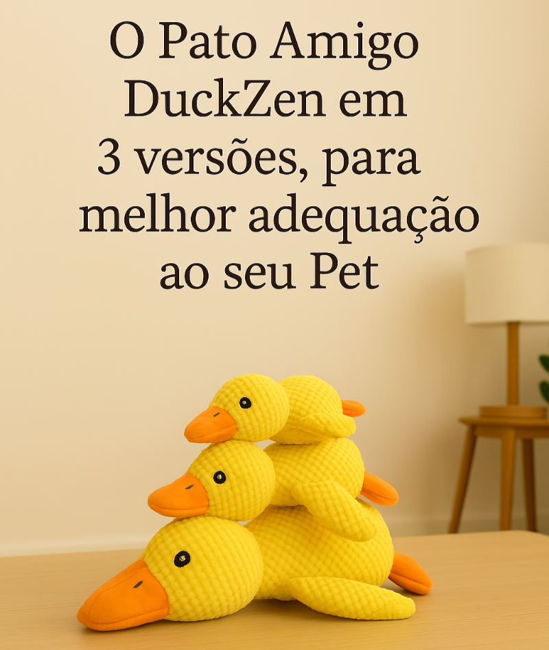 Pato Amigo DuckZen – Diversão e equilíbrio emocional para seu pet