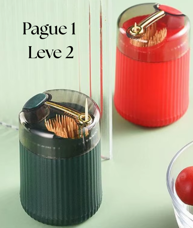 Porta Palitos Automatico Palitouch O jeito moderno de servir palitos Pague 1 leve 2