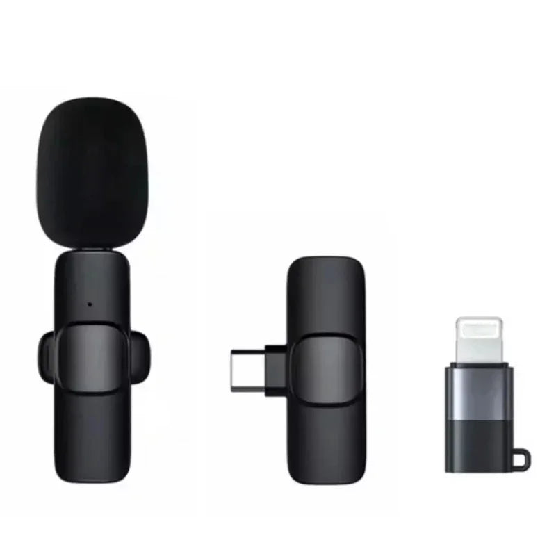 Microfone Lapela Slim AirVoice – Liberdade total com áudio cristalino