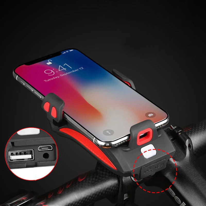 Suporte BikeGrip Titan Light 4 em 1 – Fixação Imbatível para Aventuras Urbanas