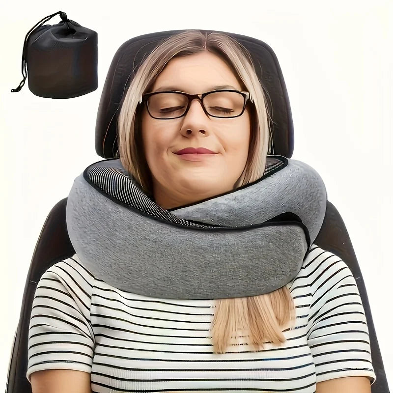 Travesseiro de Viagem FlyNest – Seu Conforto em Qualquer Voo