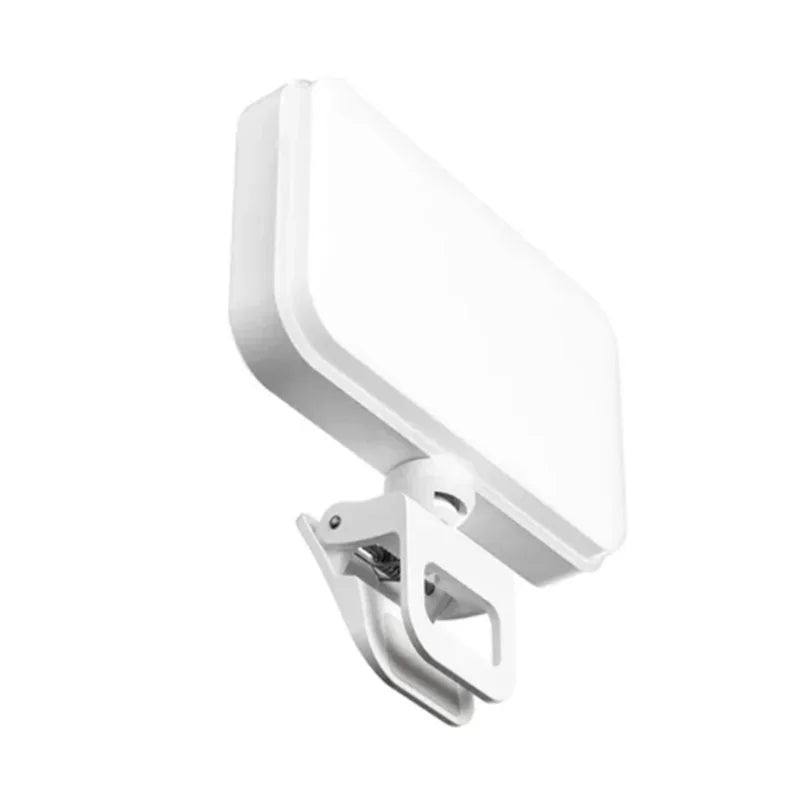 Luz de LED Clip-On LuminoPro – Iluminação Portátil para Vídeos Perfeitos