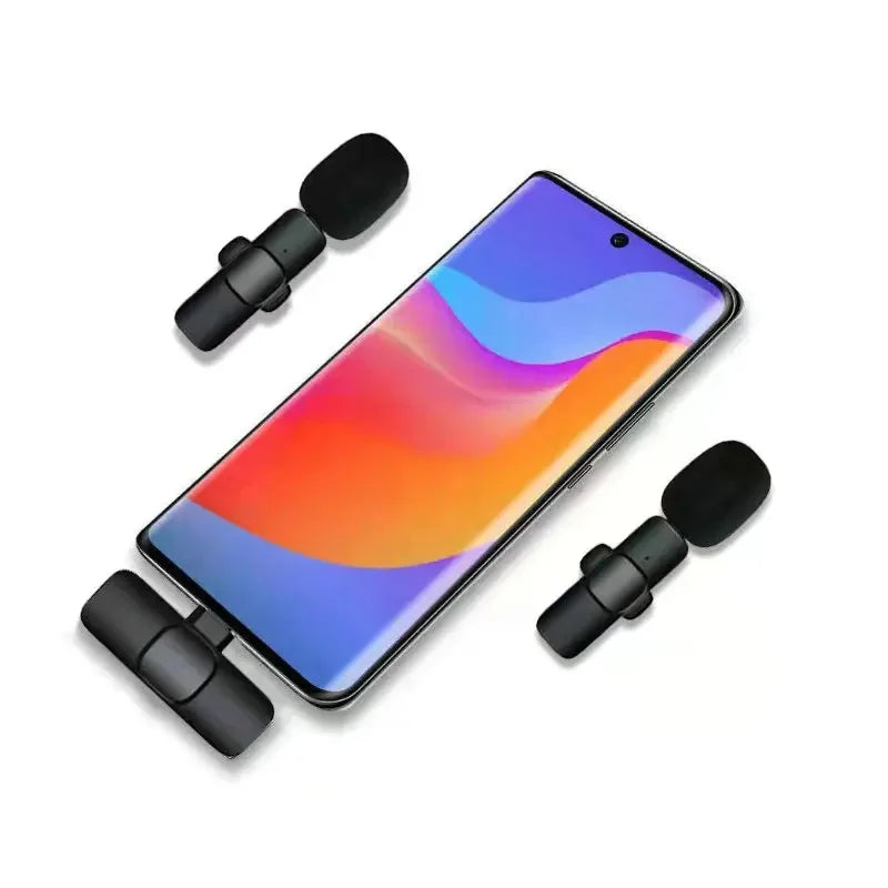 Microfone Lapela Slim AirVoice – Liberdade total com áudio cristalino