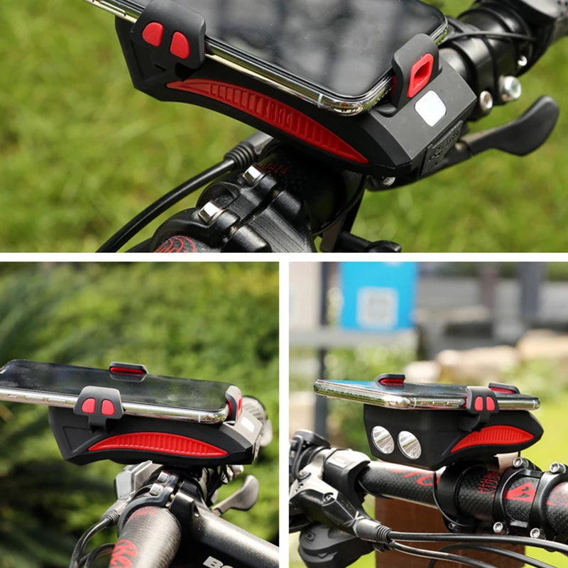 Suporte BikeGrip Titan Light 4 em 1 – Fixação Imbatível para Aventuras Urbanas