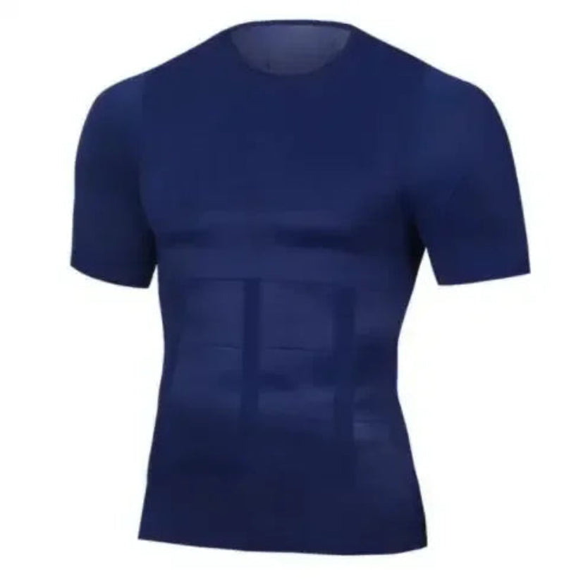 Camiseta de Compressão VERTEX – Postura firme e corpo definido