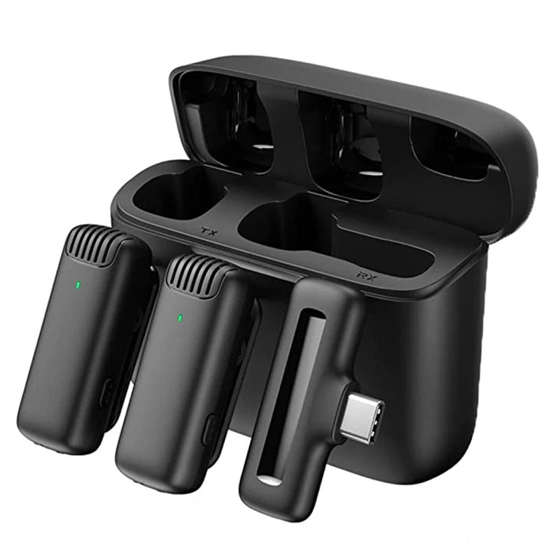 Microfone Lapela SonicWave – Áudio Profissional com Liberdade Total