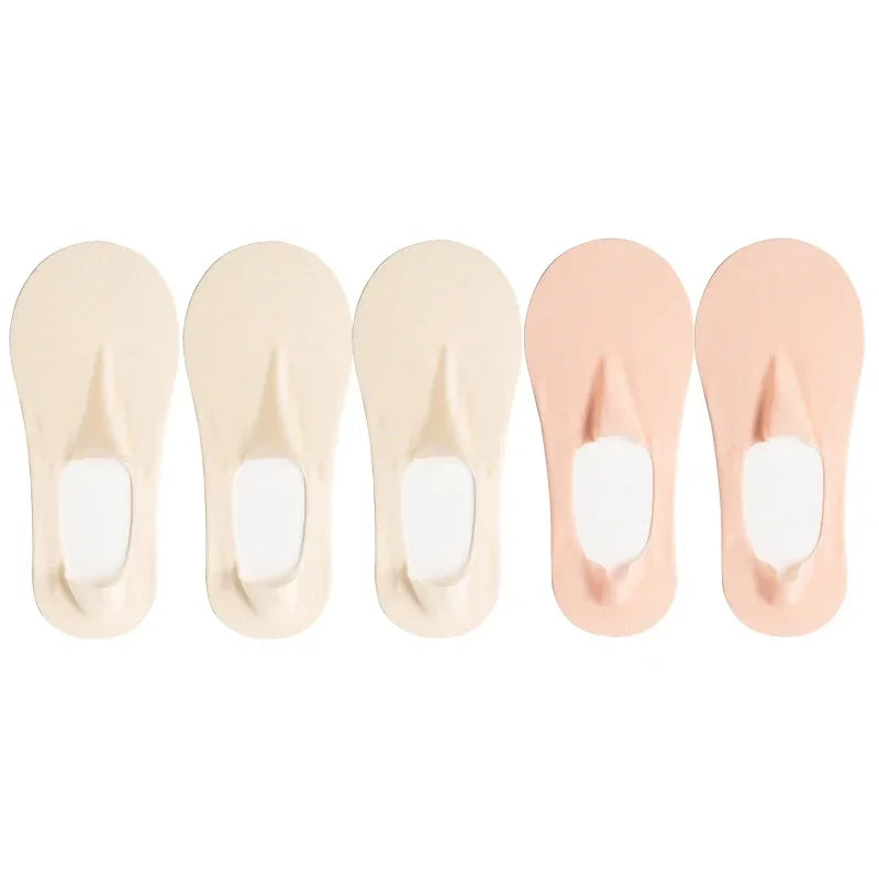 Meias Invisíveis Feminina ZenStep – Conforto ortopédico, pés secos o dia todo