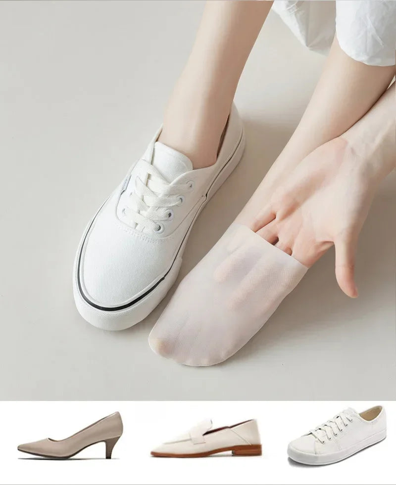 Meias Invisíveis Feminina ZenStep – Conforto ortopédico, pés secos o dia todo
