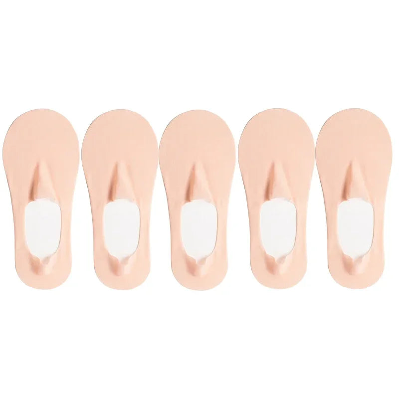 Meias Invisíveis Feminina ZenStep – Conforto ortopédico, pés secos o dia todo