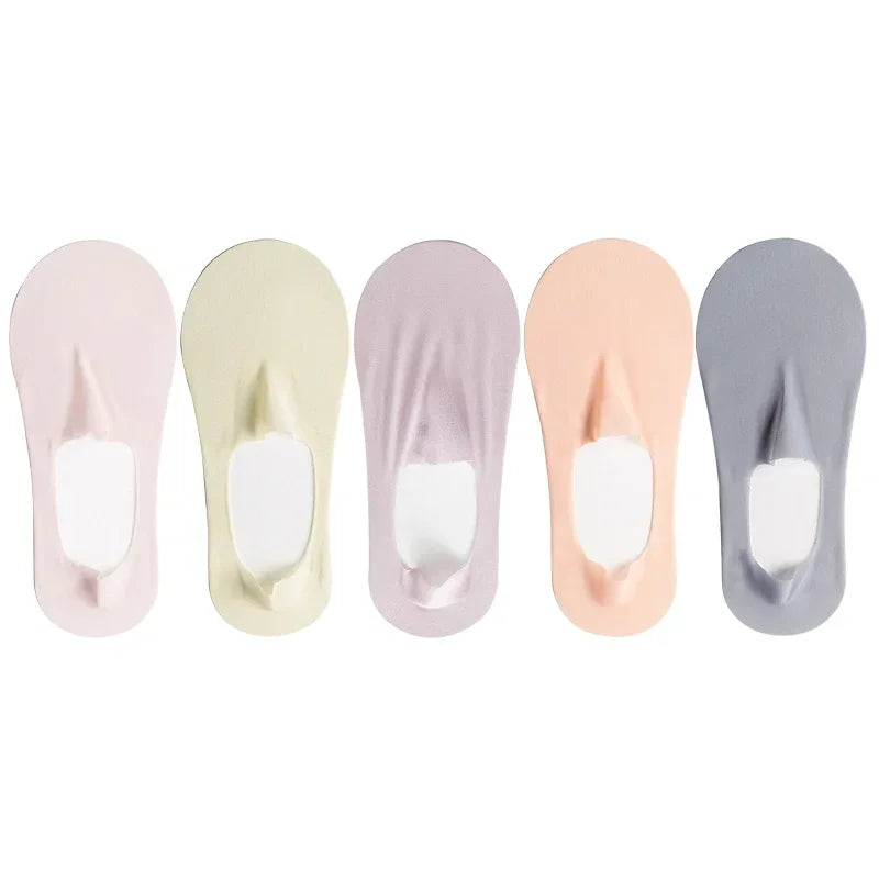 Meias Invisíveis Feminina ZenStep – Conforto ortopédico, pés secos o dia todo