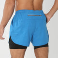 Short de Corrida Aerofit 2 em 1 com Ventilação Pro (Pague 1, Leve 2)