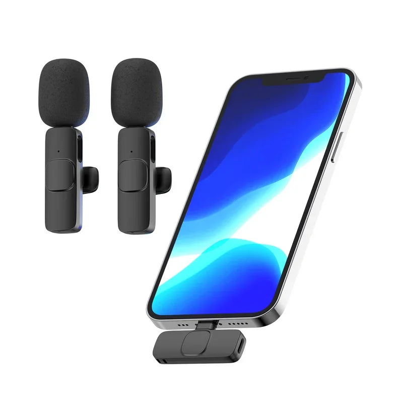 Microfone Lapela Slim AirVoice – Liberdade total com áudio cristalino