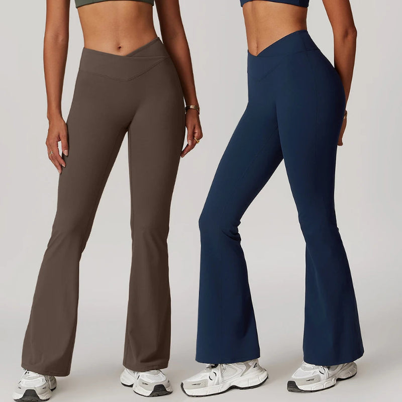 Calça Flare Bailarina FlexySoul - Modela seu corpo com Conforto e Liberdade