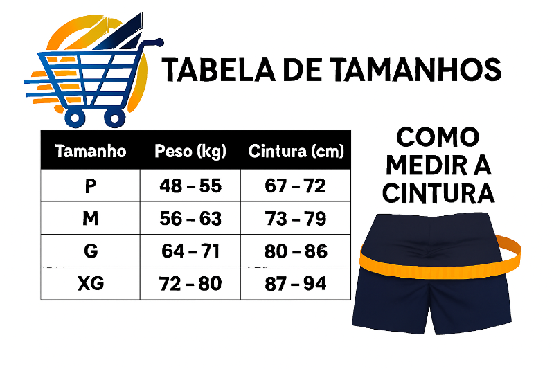 Short FITZEE com Cintura que Valoriza Seu Corpo