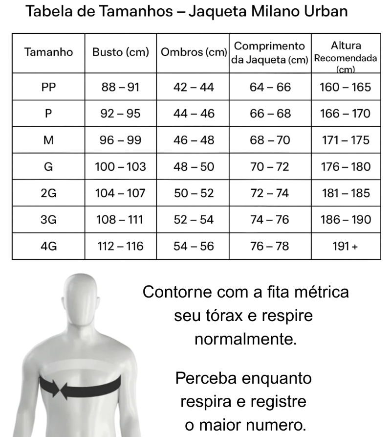 Jaqueta Milano Urban  Estilo e Proteção com Sofisticação